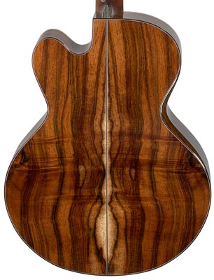 Our amazing lutherie woods: music to your ears? 1 One of Marc's amazing guitars