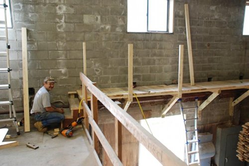 Blood, sweat, but no tears yet: Getting our facilities in shape 4 mezz_wip2
