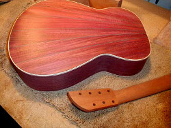 Home is where the (Purple)heart is! 2 Purpleheart guitar