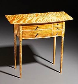 flame birch table