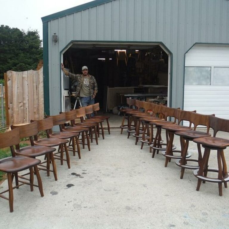 Edition #4 - Brian Noel 28 chair set going to a restaraunt.