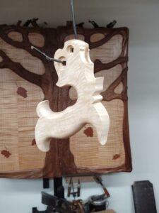 Edition #4 - Brian Noel 47 saw handle being finished