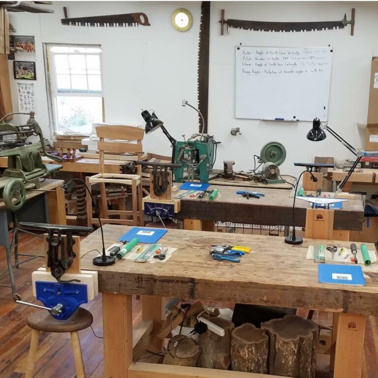 Edition #4 - Brian Noel 19 saw making class in my workshop