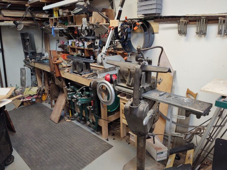 Edition #4 - Brian Noel 13 saw making workbench