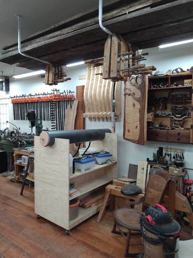 Edition #4 - Brian Noel 25 steam bending box with schedule 80 pipe.