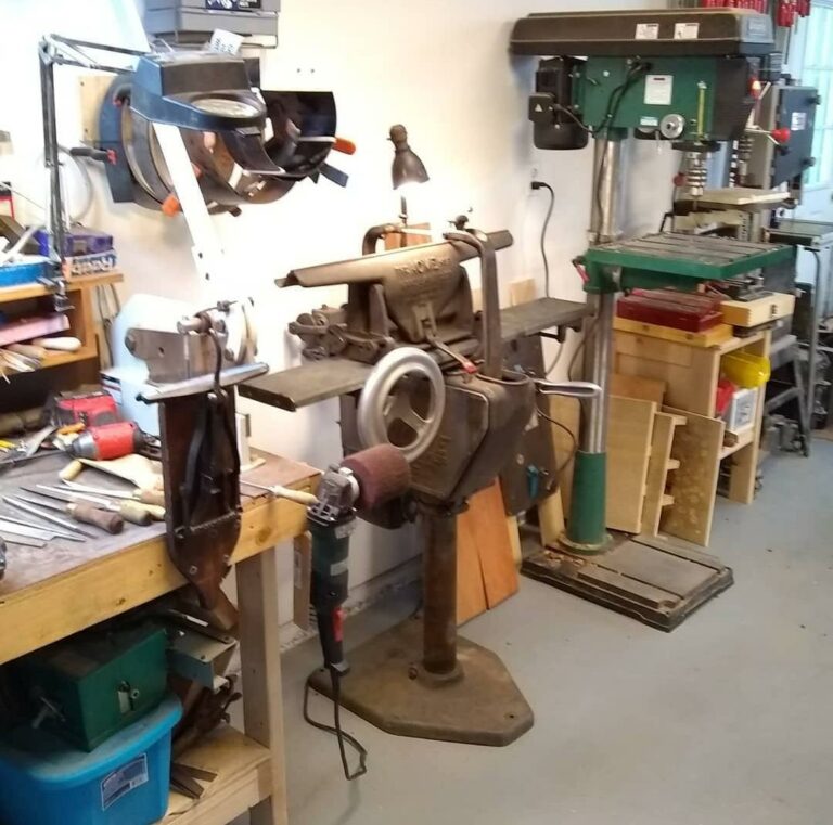 Edition #4 - Brian Noel 12 work area for saws