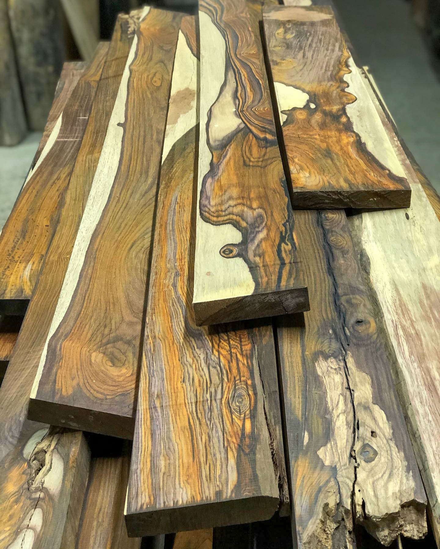 Cocobolo Lumber • Rare Woods USA