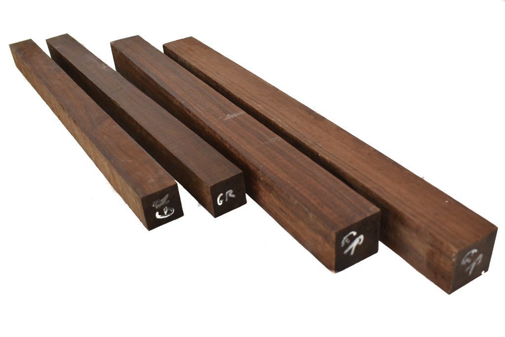 Granadillo 4/4 Lumber Pack: 4 Boards, Choose Your Size - Woodworkers Source