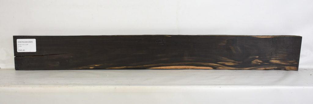Cedar Lumber Beautiful Ebony Gaboon Wood: (1-1/2\" X 1-1/2\" X 12 African Black Wood Block