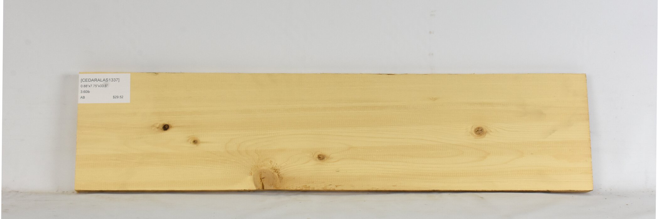 Cedar - Alaskan 1 CEDARALAS1337_1