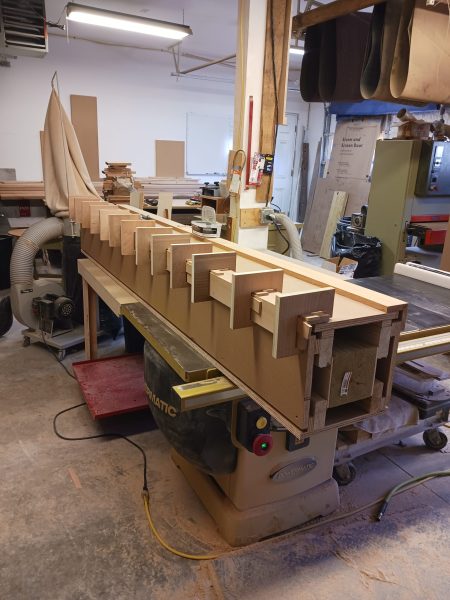 clamped L trim on post clamped L trim on post